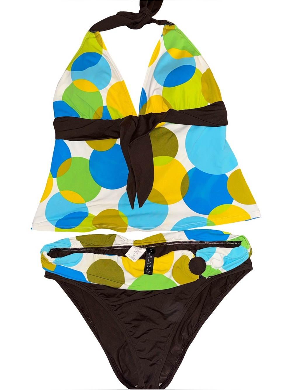 Y2K La Blanca by Rod Beattie Size 12 | Polka Dot Bikini